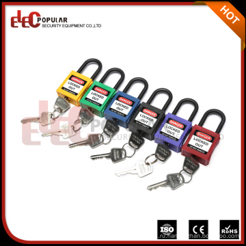 ABS Padlock с нейлоновой скобой, непроводящей блокировкой безопасности,